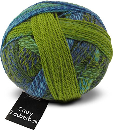 Schoppel Wolle Zauberball Crazy Fb. 2136 Der Lenz ist da, bunte Sockenwolle musterbildend mit Farbverlauf zum Stricken oder Häkeln
