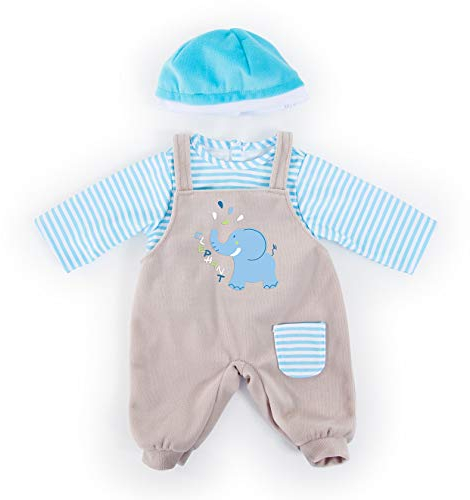 Bayer Design 83876AA Puppenkleidung, Puppenoutfit 33-38 cm, mehrteilige Puppenanziehsachen, Puppenzubehör