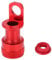 VGEBY Bike Pedal Quick Release Holder, Cycling Quick Release Pedal Holder Adapter Head Mount Seat for Brompton Folding Bike(red) Bicycles And Spare Parts Ride
