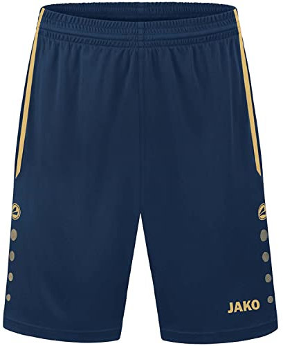 JAKO Allround Trainingsshort Kids blaugold, 152 Kinder