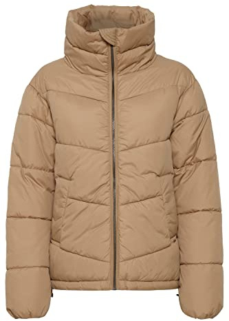 b.young BYBOMINA Puffer Damen Steppjacke Übergangsjacke Jacke Puffer-Jacke Reißverschluss mit Kinnschutz hoher Kragen