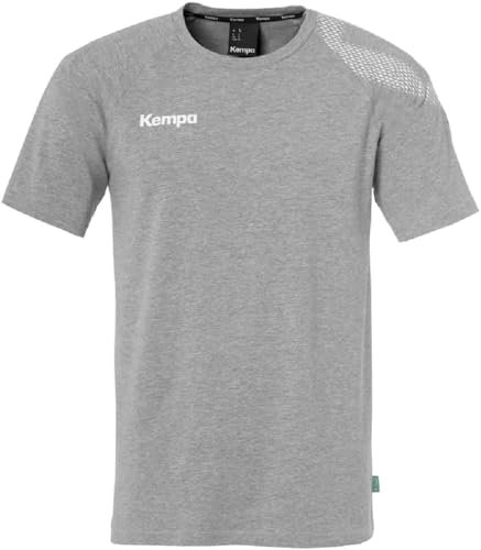 Kempa Herren Core 26 T-Shirt Jungen Handball Sport-Shirt Funktions-Shirt Trikot, Dark Grau Melange, S EU
