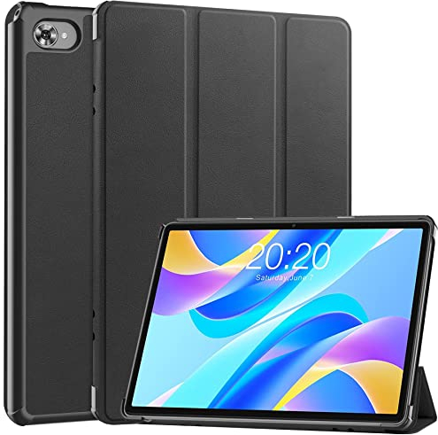 XITODA Hülle für Teclast P30S, Flip Case Cover mit Standfunktion Schutzhülle für Teclast P30S 10,1 Zoll Tablet, *Schwarz