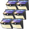 One Fire Solar Lights - 248 LED Outdoor Wall & Garden Security Lights, 3 Modes, Motion Sensor, 2200mAh, IP65 Waterproof