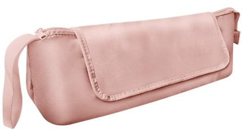 Simpls Hair Tool Travel Case Curling Iron Straightener 2 in 1 Hot Tool Travel Box Storage Bag Pink