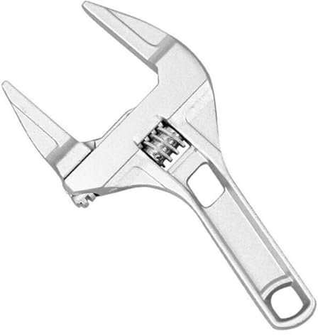 SHEDIE Adjustable Wrench,16-68mm Universal Repair Set Bathroom Hand Tools Large Opening Pipe Wrench Nut Key Adjustable Spanner Professional Shifter Spanner
