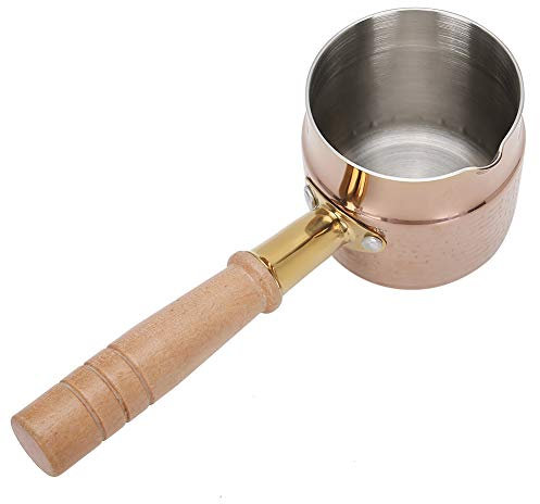 Mini Casseruola, Pentola per Latte in Acciaio Inossidabile Addensato Pentola per Sciogliere Burro e Cioccolato, Casseruola Piccola per caffè, tè, Zuppa, Scaldante, Burro per