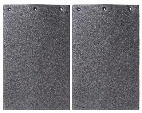 2X Sander Carbon Backing Plate 3 Holes 172x110mm 424057-1 Carbon Replacement Sander Back Mat Compatible with Makita M9400B 9403 MT190 MT9