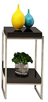 GODFSAHG Blumenständer für drinnen und draußen, Leichter Pflanzenständer, Edelstahl, Blumenständer, Wohnzimmer, Topfständer, Bodentyp, Blumenständer für drinnen, Kleiner Blumenbalkon, Pflan