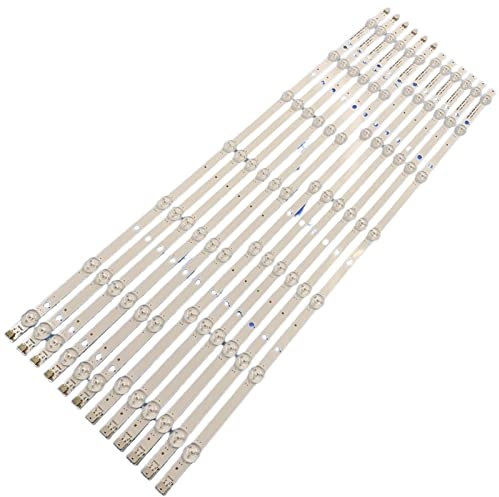 EUETVEXERK 3V 60 pulgadas TV LED Banda UA60F6088AJ 2013SVS60 UN60FH6300 LM41-00001L LM41-00001M BN96-29074A Compatible for Samsung Luces de repuesto para televisores(2set)