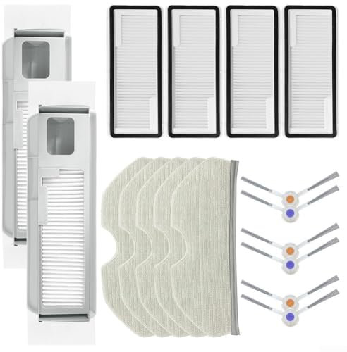 Essential Ersatz-Set Filter, Wischtücher und Staubbeutel für Narwal Staubsauger der Freo-Serie