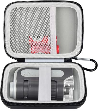 Tasche fur Carson MicroBrite Plus 60x-120x LED Taschenmikroskop mit asphärischem Linsensystem (MM-300)- Box Only, Not Included Microscope