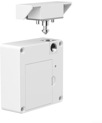 Cerradura de cajón inteligente, cerradura electrónica para gabinete con sensor NFC, alertas de batería baja