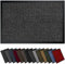 Gentle North Hochwertige Fußmatte grau schwarz 90x300cm groß für Innen & Außen - Schmutzfangmatte rutschfest, waschbar & wetterfest - Fussmatte für Eingangsbereich & Aussenbereich - Läufer Flur dünn