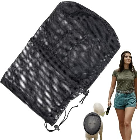 Mündung für Hund | Pet Field Net, Hundesicherheitsabdeckung für Graskopfschutz, einstellbares atmungsaktives Netz zum von mittelgroßen großen Outdoor