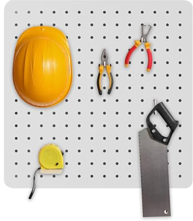 Yidueace Panneau Perforé Mural - Organisateur Mural Panneau Perforé pour Bureau,Panneaux de Rangement Décoratifs pour Fournitures de Bureau et Chambre