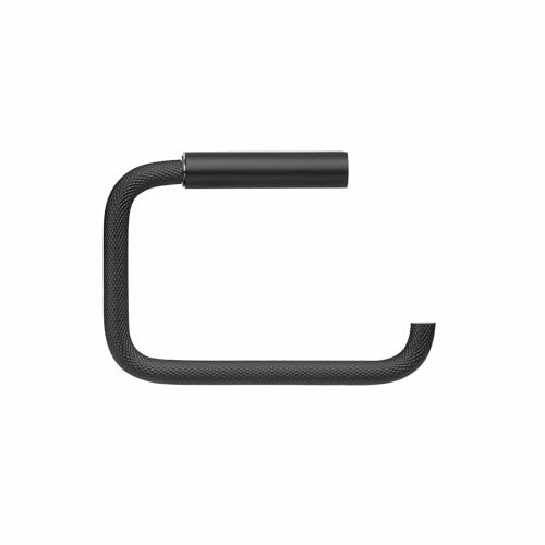 blomus WC-Rollenhalter -MODO ROF- | Toilettenpapierhalter & Badaccessoire aus Edelstahl | Farbe Black