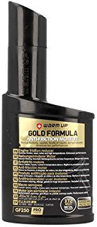 WARM UP Gold Formula GF250 Additivo Antiattrito Olio Motore Cambio Servosterzo Differenziale 250ml Riduce l'attrito l'usura e le temperature elevate.