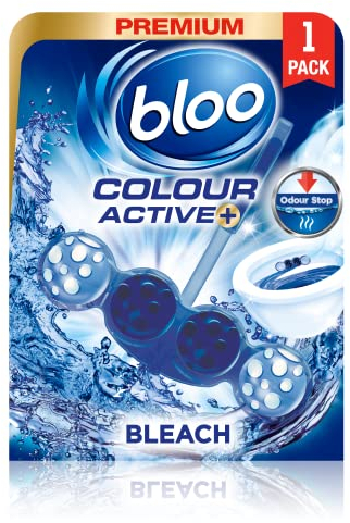 Bloo Blue Active Reinigungsblock für WC-Rand, 50 g, mit Bleichmittel