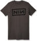 FEA Men's Nine Inch Nails Adult Short Sleeve T-Shirt, Charcoal Logo, Medium