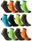 12 Paar Sportsocken Herren Sneaker Socken Quarter NEON verstärkte Frotteesohle 16209 WP (43-46)
