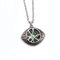 EU_LevinArt D Strange Halskette Crystal Eye of Agamotto Anhänger Mode Halskette (B)
