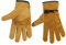 TMZHISTAR Gants de travail en cuir de vache pour homme et femme, gants de jardinage, gants de conduite (taille L)