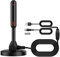 Antenna TV Interna Digitale Terrestre Amplificata HDTV 4K 1080P DVB-T, Ricezione Del Segnale Fino a 120km, Portatile