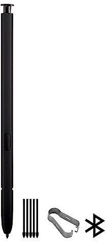 Duotipa S23 Ultra S Pen di ricambio per Samsung Galaxy S23 Ultra 5G All Verison Stylus Pen + Tip/Nibs (Nero)