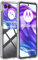 Effcotuo Coque Compatible avec Motorola Moto Razr 50 Ultra Etui Antichoc Cover Case Housse de Protection en Silicone PC Souple, Mince et Limpide, Transparent
