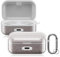 kwmobile Étui Compatible avec Sennheiser Momentum True Wireless 4 - Housse de Protection Rigide pour Écouteurs - Transparent
