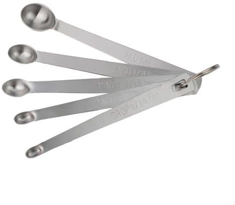 ARMYJY 304 Stainless Steel Measuring Spoon Set Tad, Dash, Pinch, Smidgen, and Drop