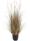 JonesHousaeDeco D463C03 Herbe Artificielle Rose Asiatique de 120 cm, Plantes d'intérieur en Pot, Faux Feuillage décoratif, Facile d'entretien, Parfait pour Donner Vie aux espaces intérieurs