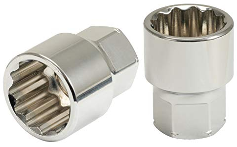 KS Tools 503.4980 - Douille traversante RING STOP® 12 pans - 10 mm - Gamme GEARplus® - En Chrome Vanadium - Finition satinée