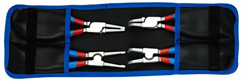 Unior 539PLUS/1DPCT Set mit Zangen für Sicherungsringe PLUS in der Tasche, 180 mm