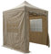 All Seasons Gazebos 2x2m Heavy Duty Fully Waterproof Pop up Gazebos and 4 Premium Side Walls - Beige