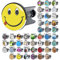 Sanilo Bonde de lavabo, Grande sélection de Bouchons de lavabo, Haute qualité (Smiley)
