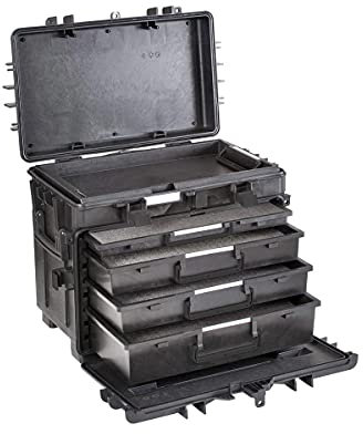 Explorer Cases 5140 Koffer Trolley Zwart Foam 581x381x455