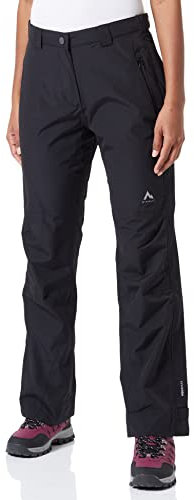 McKINLEY Damen Billow Ii Regenhose, Schwarz, 42 EU