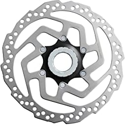 SHIMANO Unisex – Erwachsene SM-RT10 Bremsscheibe, Silber, 180mm