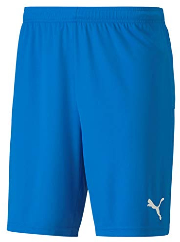 Puma Men's teamGOAL 23 knit Shorts, Electric Blue Lemonade, L