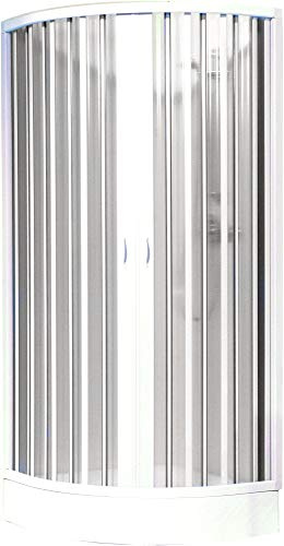 Box doccia semicircolare 80 H. 185 80x80
