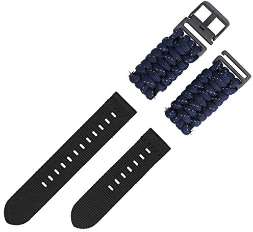 Victorinox Uhrenarmband 22mm Textil Blau - 005891.9