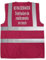 Line Shop Gilet de sécurité Rose marquage dos Ne pas déranger Distribution Médicaments (M)