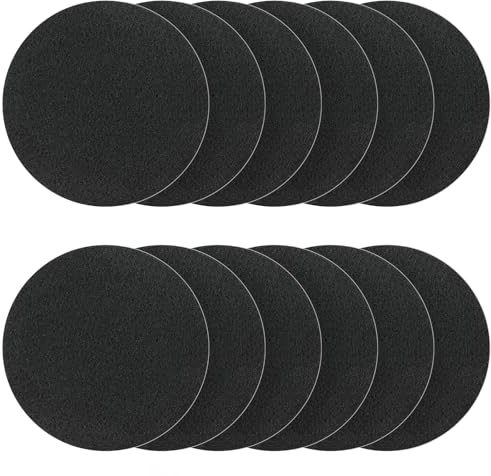 Kompostbehälter-Filter, 17 cm, Kohlefilter für Küche, Komposteimer, Zuhause, Arbeitsplatte, Komposteimer, Relpacement-Filter, 12 Stück