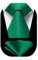 Enlision Herren Krawatte mit Einstecktuch Set Einfarbig Grün Krawatte für Herren Gepunktet Krawatten mit Taschentuch Set für Hochzeit Formelle Geschäfte Anzug Weihnachten,Grün