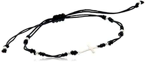 Evolution Group Black Kabbalah Bracelet with Cross 13023.3 Black sEG0600 Marke: