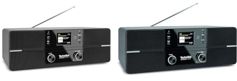 TechniSat DIGITRADIO 371 CD IR - Stereo Internetradio schwarz/Silber