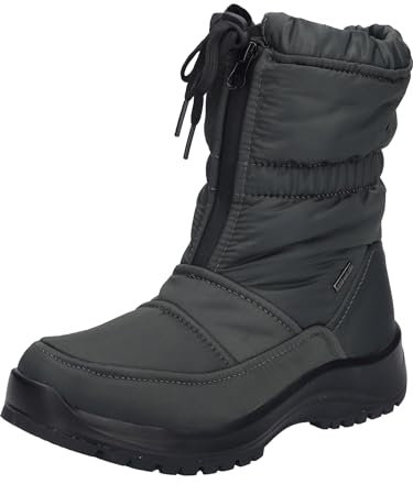 Josef Seibel Damen Winterstiefel Colorado 58,Weite G (Normal),Wechselfußbett,wasserdicht,gefüttert,reißverschluss,anthrazit,40 EU