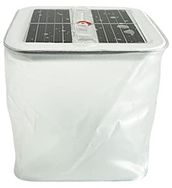 Linternas solares inflables – Linterna de camping solar recargable, lámpara de camping inflable solar | Luz de tienda al aire libre Led impermeable, iluminación nocturna telescópica para